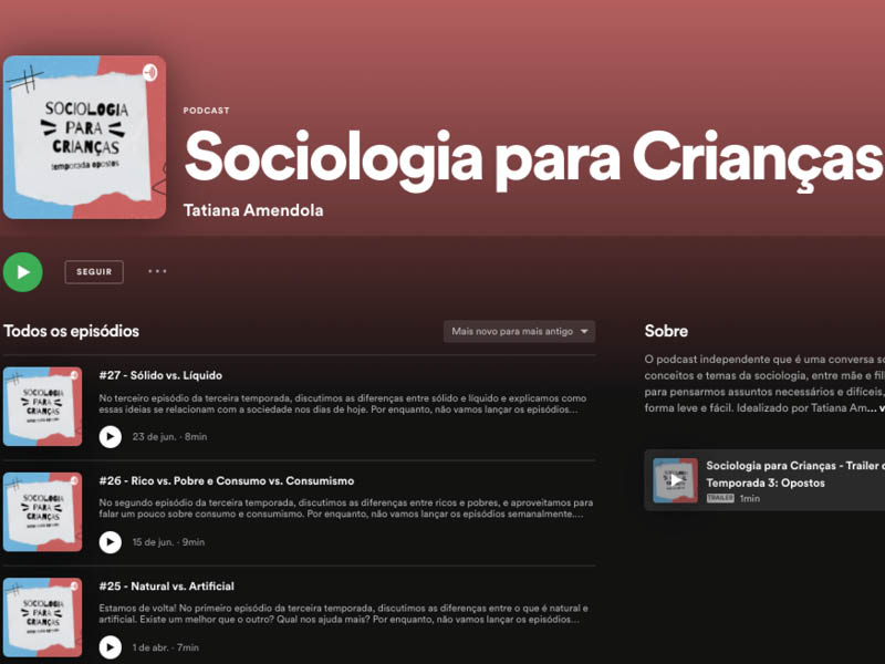 Sociologia para crianças